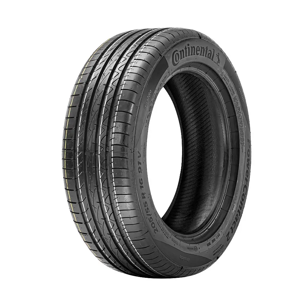 Kit 2 Pneu Continental Aro 16 195/55r16 87H tl fr PowerContact 2
